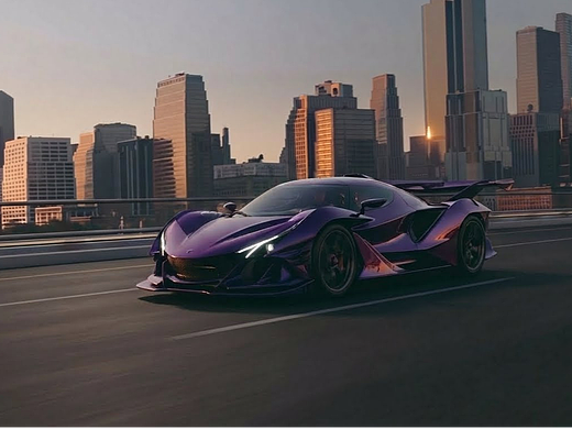 AI镜头下的紫色幽灵