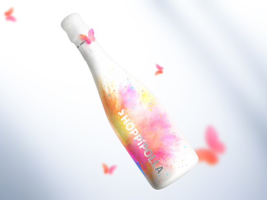 新概念起泡酒包装设计 | 香槟包装设计 | 酒瓶设计 