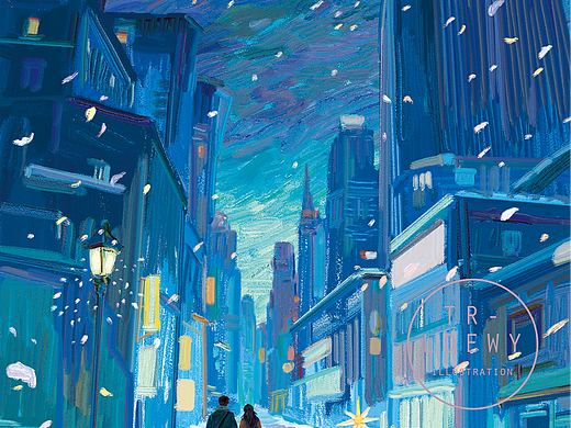 雪花铺满地