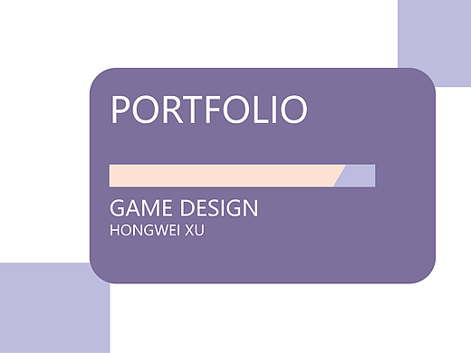 Hongwei Xu's Portfolio and Video Showcase