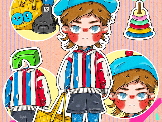 原创手绘 | 人物插画