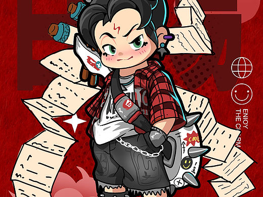 酒业IP形象概念设计