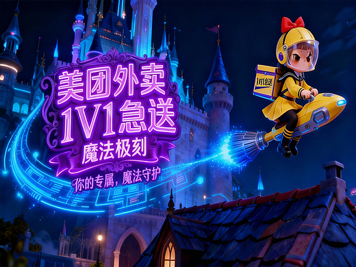 美团外卖1对1急送 | 魔法急送·专属守护