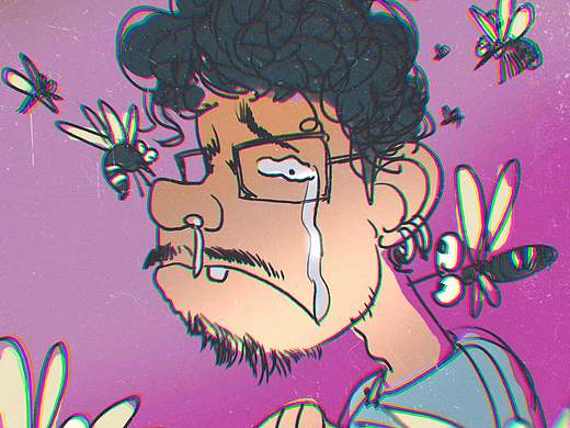 我女儿说我比蚊子还烦人