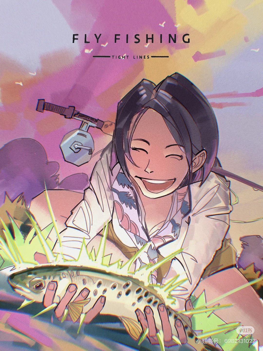 鱼真的会发光（图ZNDAxNzE4ODcy） - 绘本 - 站酷设计师肆加肆原创素材 - 站酷ZCOOL