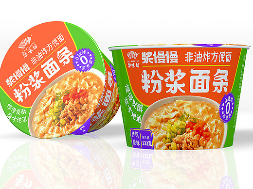 哲仕设计作品x华味坊粉浆面条包装设计