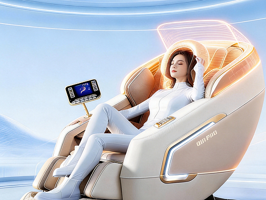 AIGC 造境  椅见松弛