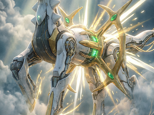 震撼史詩級巨物機(jī)甲寶可夢（個(gè)人主頁-ZNzMwNjcyODQ=） - AI作品 - 站酷設(shè)計(jì)師AI圖圖原創(chuàng)素材 - 站酷ZCOOL