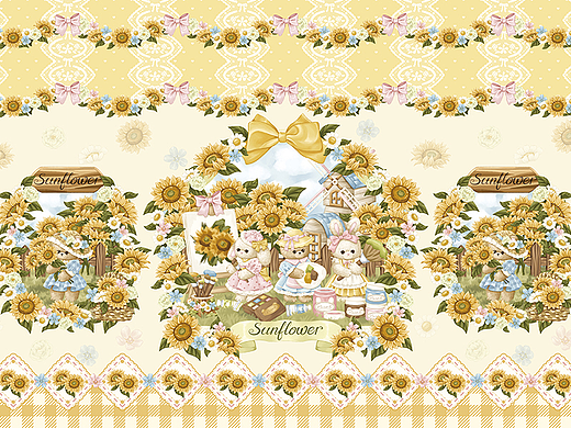 原创lolita柄图 花田小画家