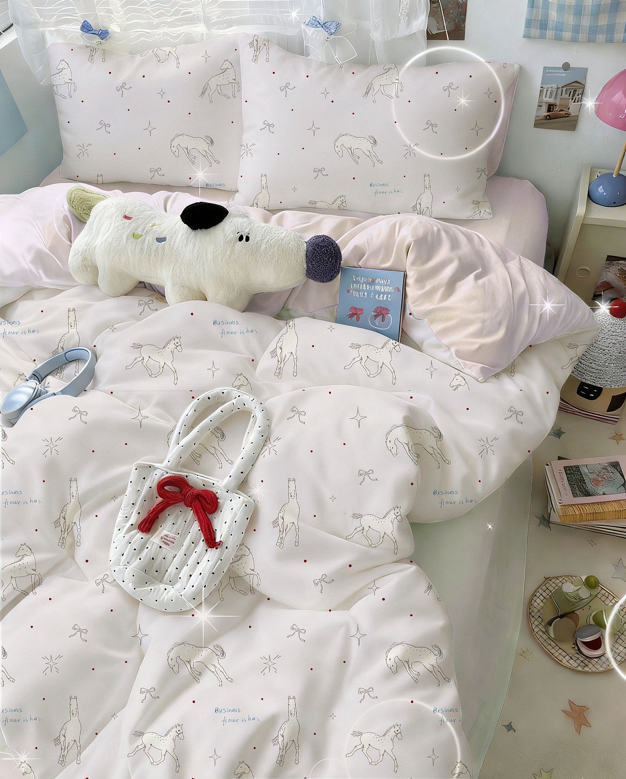 小马图案印花设计（图ZNDAxNzQxNzAw） - 图案 - 站酷设计师Yolanda清子原创素材 - 站酷ZCOOL