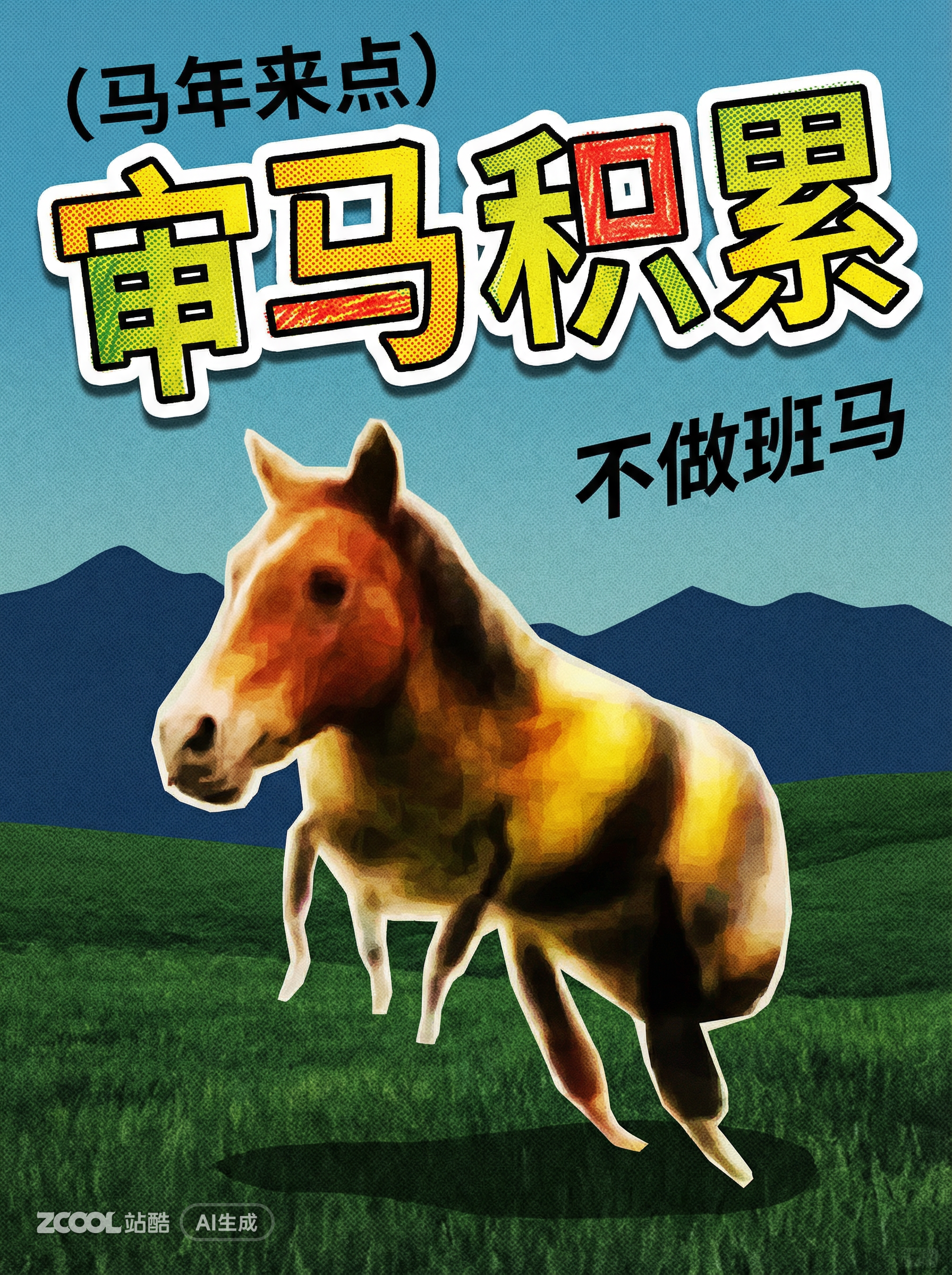 1分钟做马年春节海报物料,真的太牛了!(附提示词)(图ZMTUzODMxMDA=) - 资讯 - 站酷设计师站酷AI资产原创素材 - 站酷ZCOOL