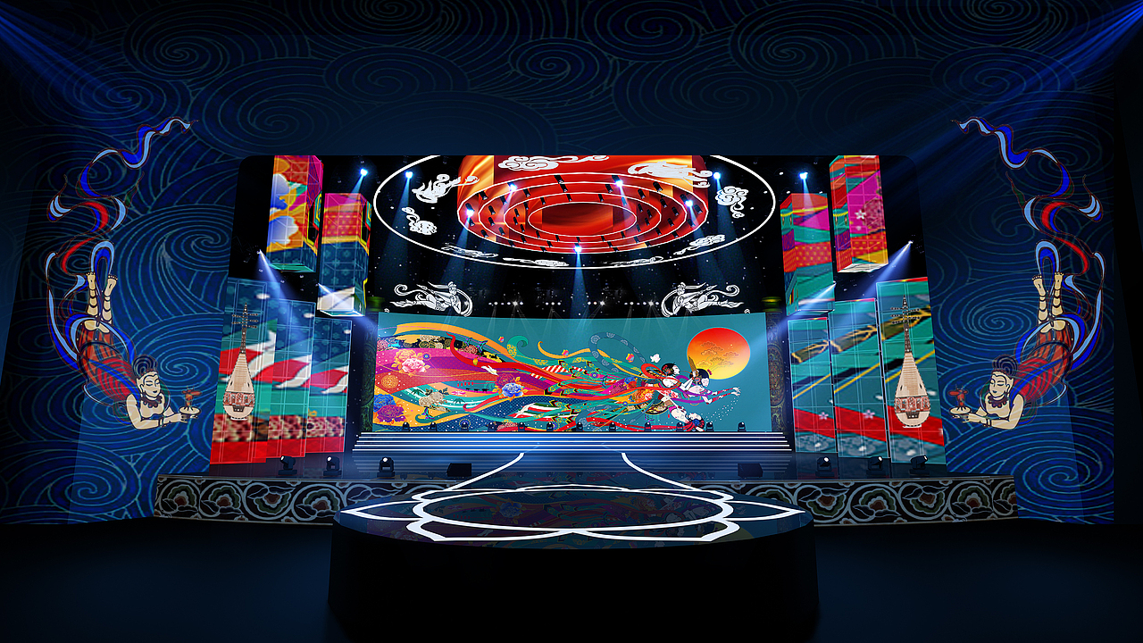舞美设计（图ZNDAxNzQzMjQ4） - 其他三维 - 站酷设计师西安设计王老师原创素材 - 站酷ZCOOL
