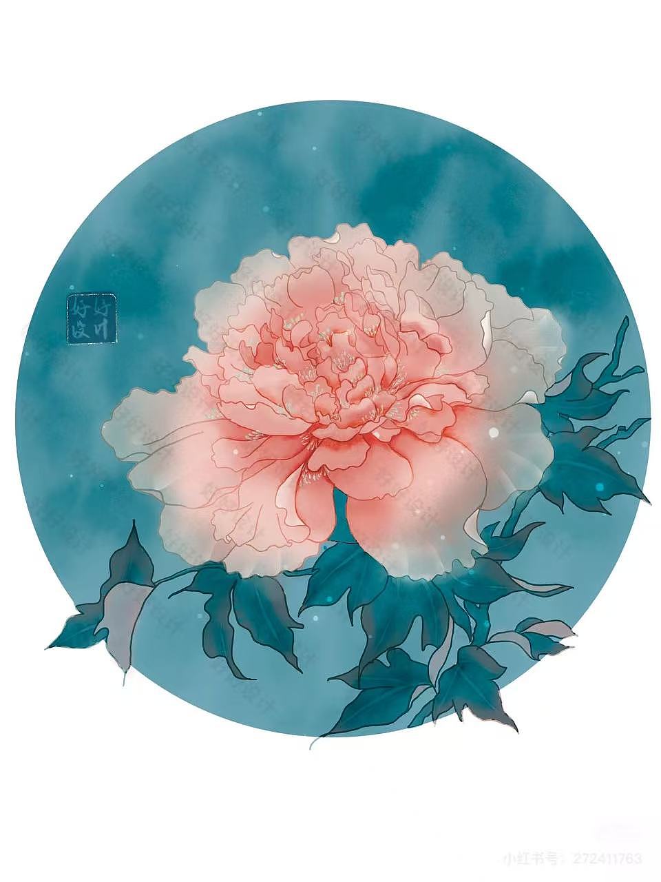 花（图ZNDAxNzQ0MDky） - 商业插画 - 站酷设计师薯条酱子原创素材 - 站酷ZCOOL