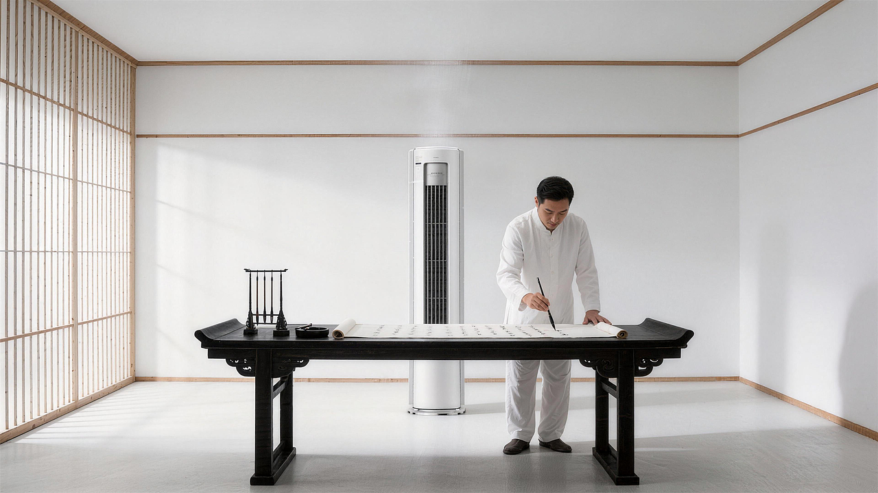 国风禅意AI TVC广告《禅·静》（图ZNDAxNzUzOTU2） - AI作品 - 站酷设计师PJ1AIGC原创素材 - 站酷ZCOOL