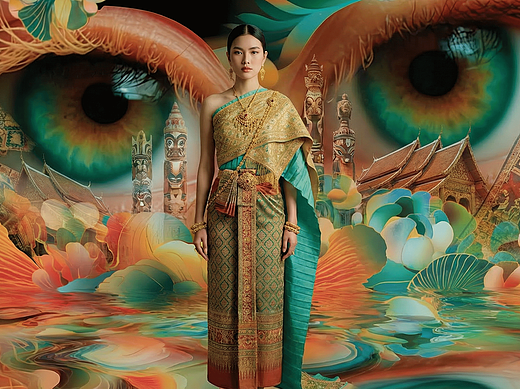 《蘭納織瞳》（個(gè)人主頁(yè)-ZNzMwNjk3ODQ=） - AI作品 - 站酷設(shè)計(jì)師木火映星原創(chuàng)素材 - 站酷ZCOOL