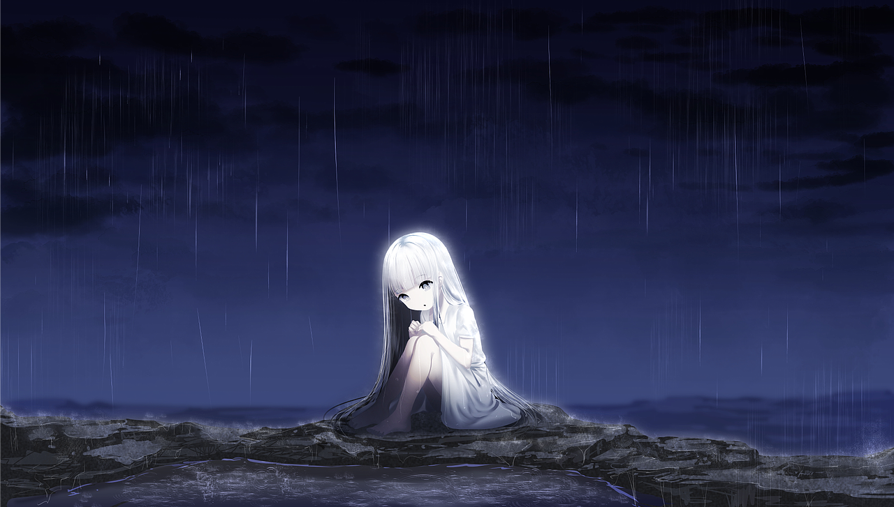 雨夜。（图ZNDAxNzU4MTky） - 创作习作 - 站酷设计师预制爱人原创素材 - 站酷ZCOOL