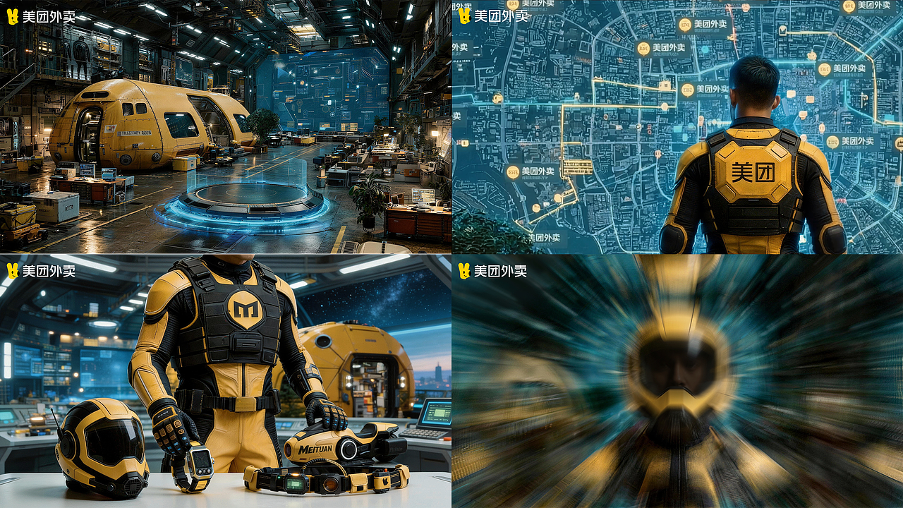 美团外卖1对1急送·《急送奇缘：蚂蚁订单》（图ZNDAxNzY1NDMy） - AI作品 - 站酷设计师古德Ai师原创素材 - 站酷ZCOOL