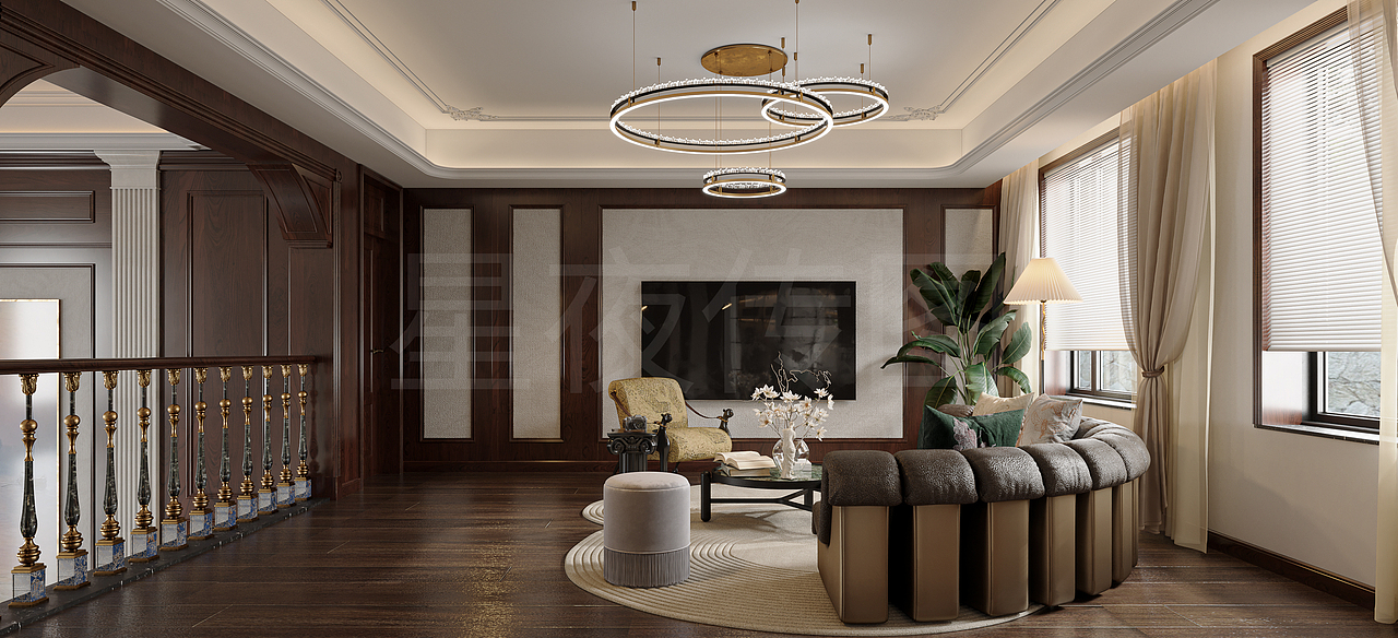 在都市的繁忙节奏之外总有一处居所承载着对生活的想象（图ZNDAxNzY4NzU2） - 家装设计 - 站酷设计师效果图施工图慕晨原创素材 - 站酷ZCOOL