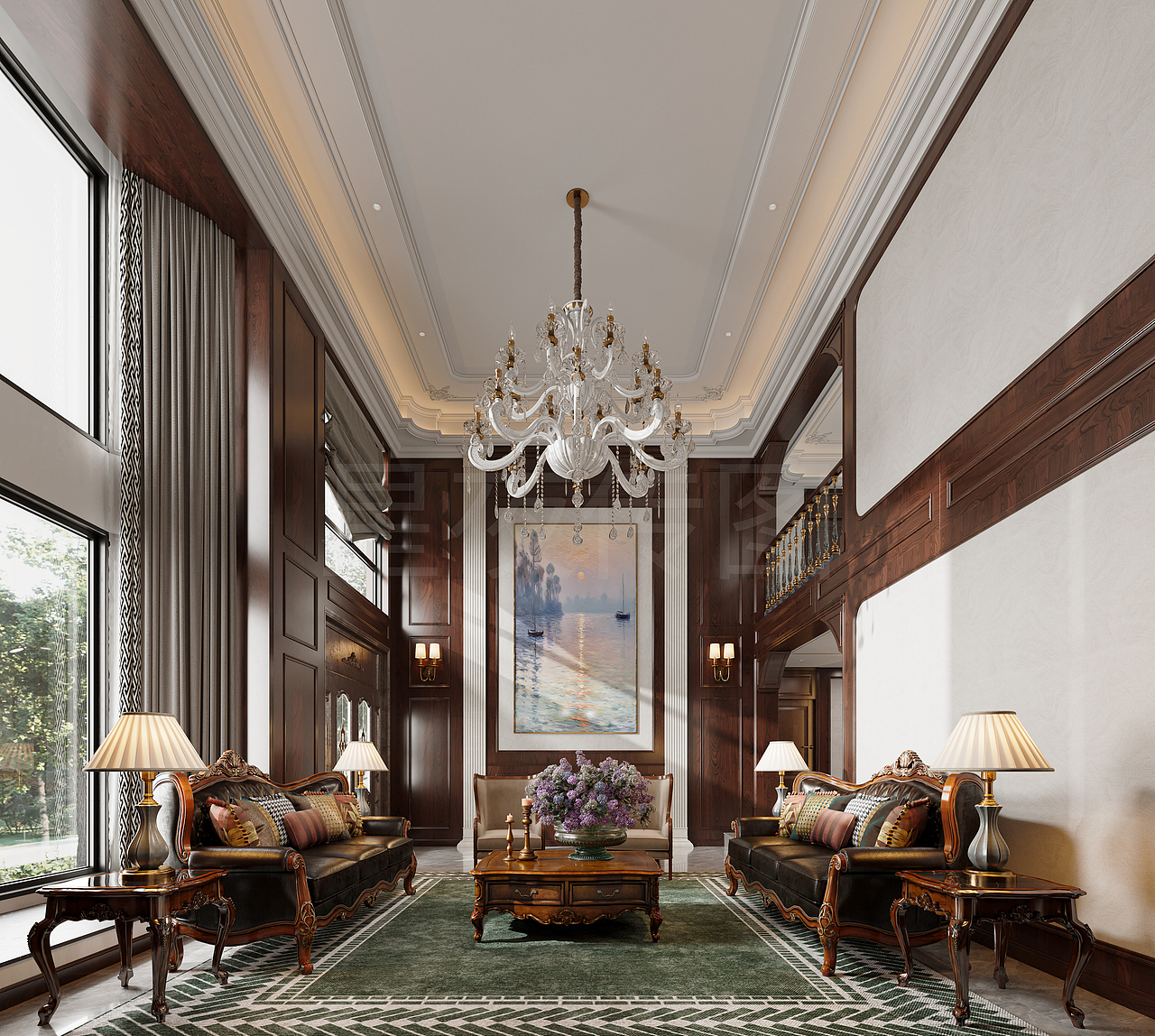 在都市的繁忙节奏之外总有一处居所承载着对生活的想象（图ZNDAxNzY4NzQw） - 家装设计 - 站酷设计师效果图施工图慕晨原创素材 - 站酷ZCOOL