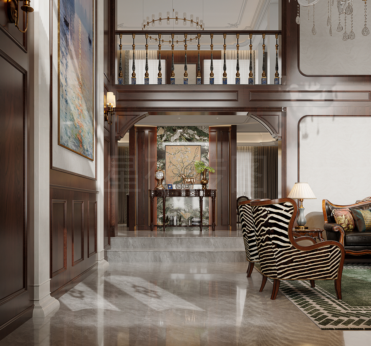 在都市的繁忙节奏之外总有一处居所承载着对生活的想象（图ZNDAxNzY4NzUy） - 家装设计 - 站酷设计师效果图施工图慕晨原创素材 - 站酷ZCOOL