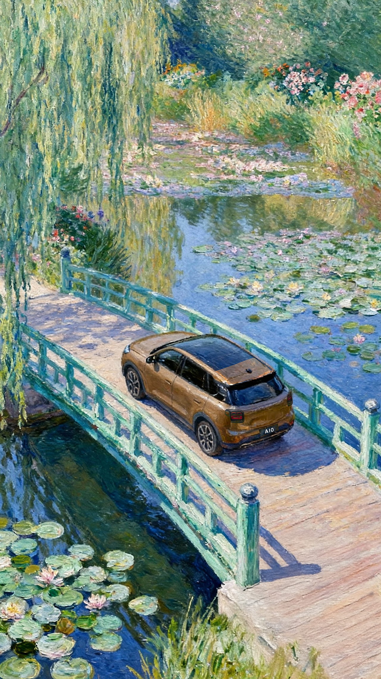 误入艺术馆深处的莫奈画境（图ZNDAxNzg2NTI0） - AI作品 - 站酷设计师VRGC研究院原创素材 - 站酷ZCOOL