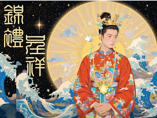 AI插画商业示范作品集（含提示词）