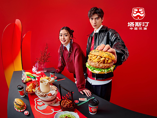 我们为塔斯汀拍摄CNY形象大片