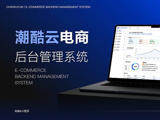 潮酷云电商后台管理系统demo