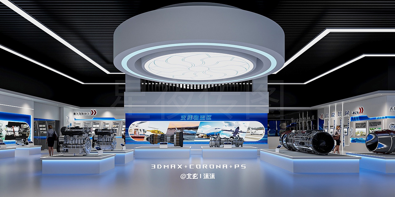 科技展厅 | 探索科技边界（图ZNDAxNzk4NTYw） - 商业空间设计 - 站酷设计师楚思沫原创素材 - 站酷ZCOOL