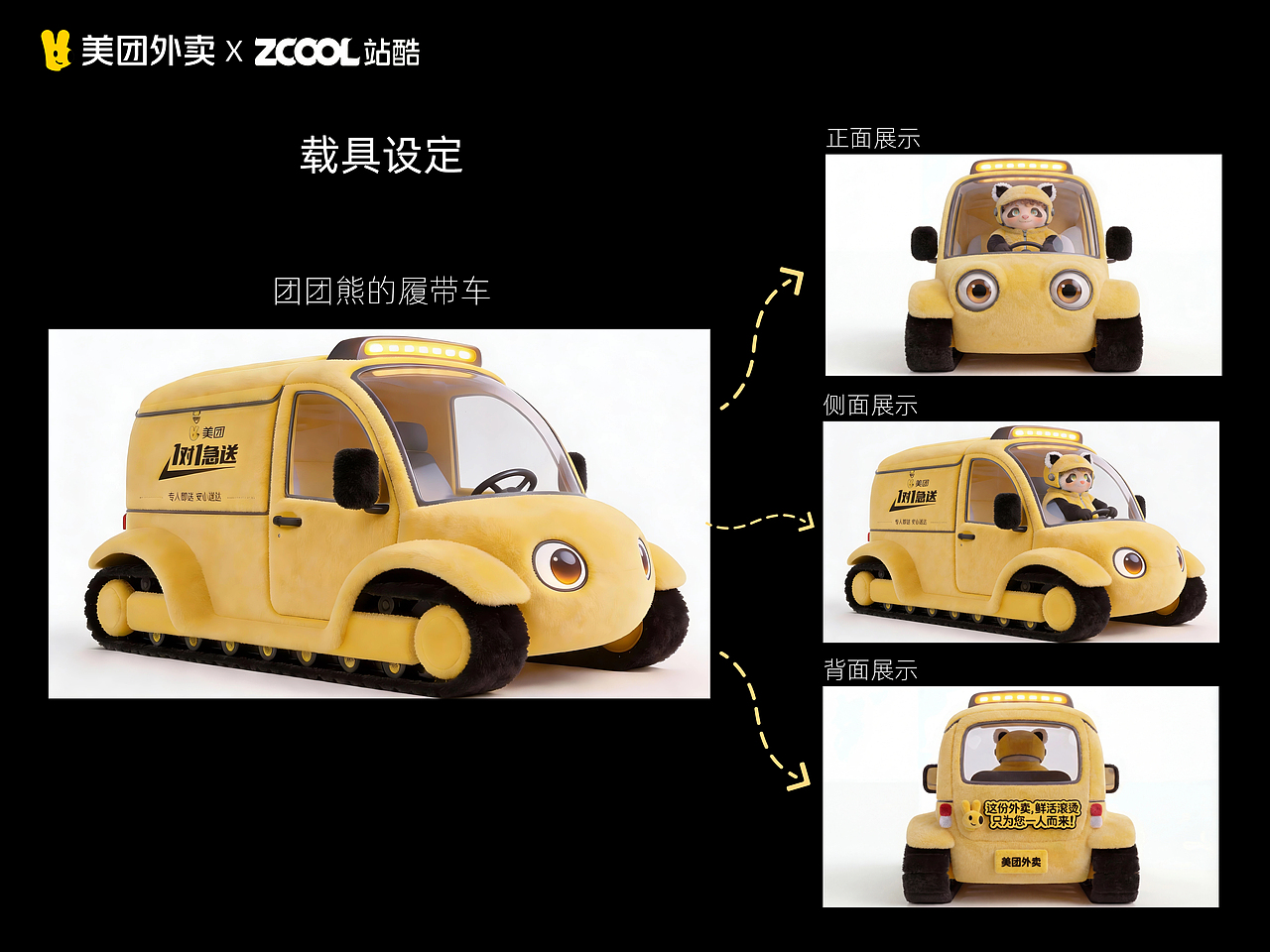 美团急送小队（图ZNDAxODAyMzM2） - AI作品 - 站酷设计师疯狂小伊原创素材 - 站酷ZCOOL