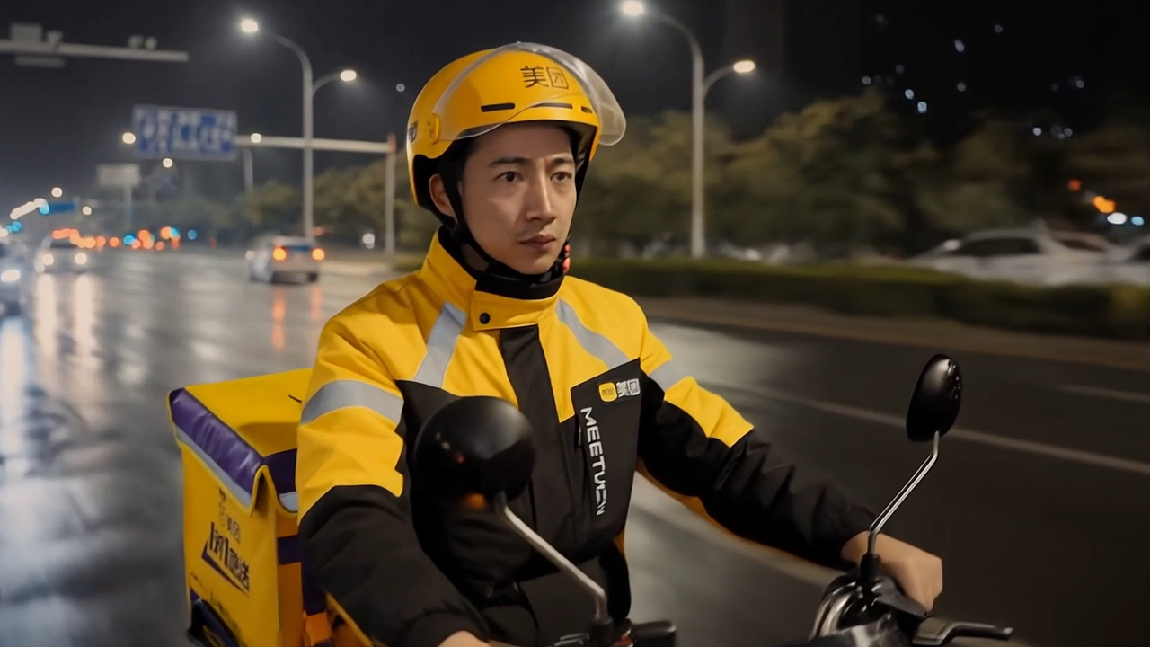 暴雨夜的暖心故事丨超写实AI短片《雨夜急送》（图ZNDAxODA5NzMy） - AI作品 - 站酷设计师SHAUN_AI原创素材 - 站酷ZCOOL