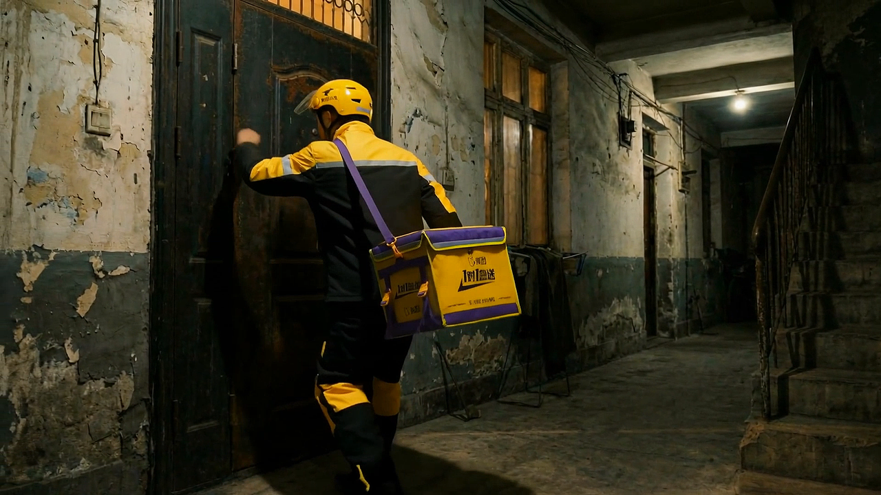 暴雨夜的暖心故事丨超写实AI短片《雨夜急送》（图ZNDAxODA5NzU2） - AI作品 - 站酷设计师SHAUN_AI原创素材 - 站酷ZCOOL