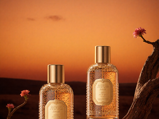 香水产品场景图渲染AIGC生成