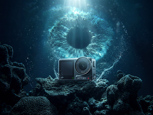 【AIGC商业视觉探索】DJI Action 4 —— 征服全地貌