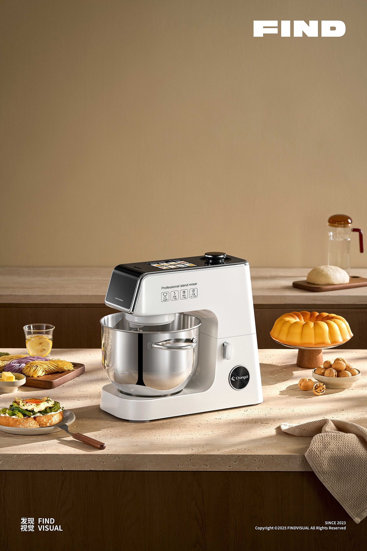 产品摄影｜长帝厨师机（图ZNDAxODMwMjI4） - 产品摄影 - 站酷设计师发现视觉原创素材 - 站酷ZCOOL