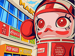 当POP MART遇上City Pop风格