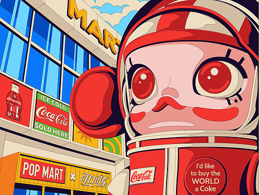 当POP MART遇上City Pop风格（个人主页-ZNzMwNzc0MzY=） - 创作习作 - 站酷设计师小羊UNCLE原创素材 - 站酷ZCOOL