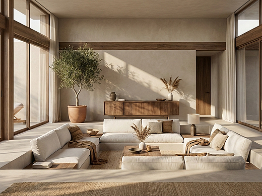 室内设计渲染革命：SU 草图秒变 8k 效果图？Structure Ref 的“材质生成”流