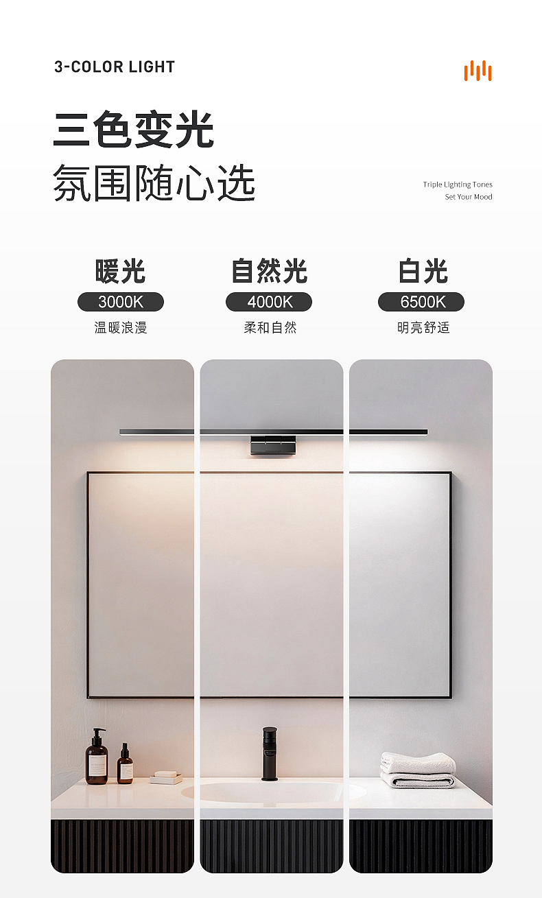 镜前灯详情页（图ZNDAxODMzNjY0） - 电商 - 站酷设计师kannaduki原创素材 - 站酷ZCOOL