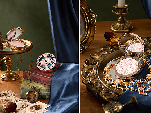 复古油画宫廷风美妆拍摄