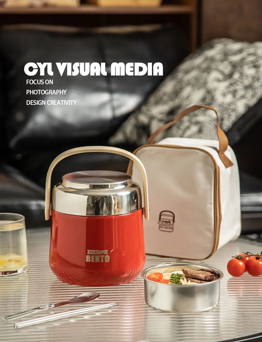 产品拍摄|不锈钢便当盒（图ZNDAxODM4NTEy） - 产品摄影 - 站酷设计师摄影师蔡依琳原创素材 - 站酷ZCOOL