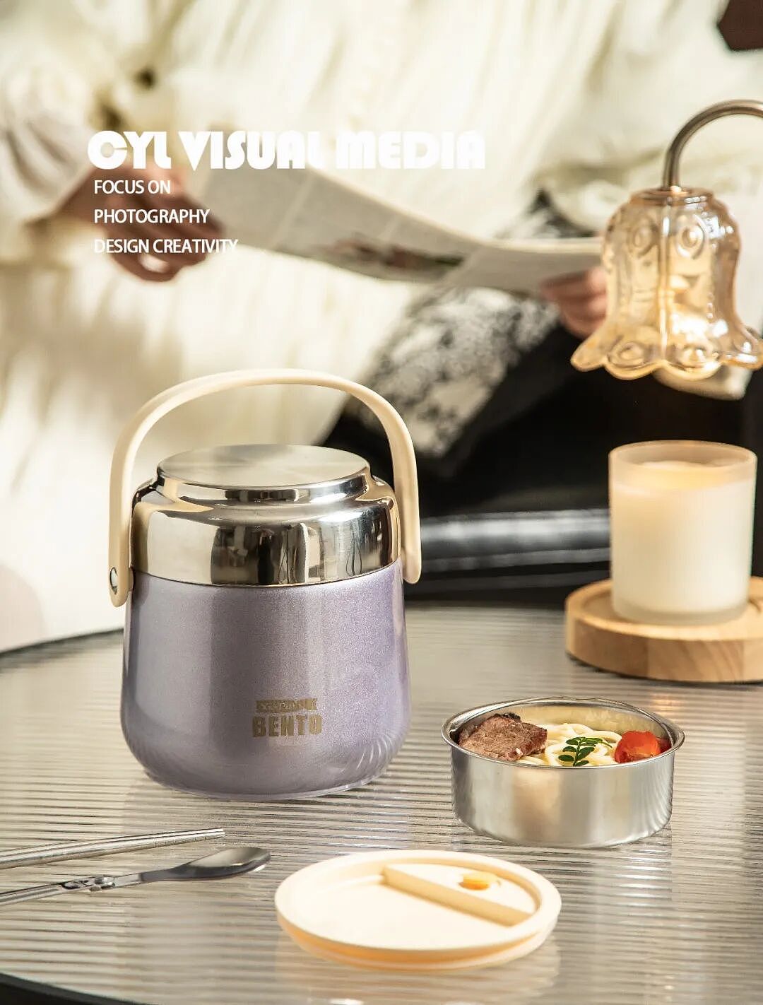 产品拍摄|不锈钢便当盒（图ZNDAxODM4NTI4） - 产品摄影 - 站酷设计师摄影师蔡依琳原创素材 - 站酷ZCOOL