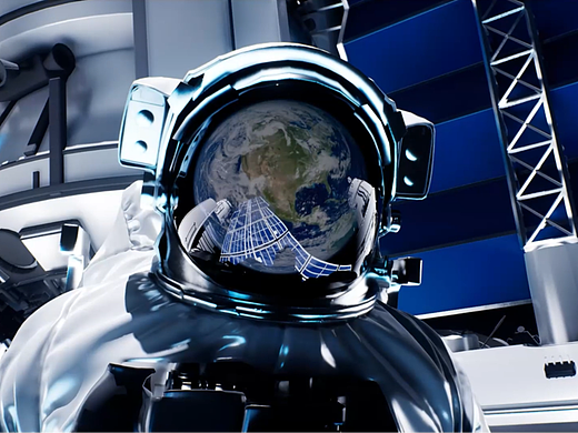 VR大空间太空主题宣传片