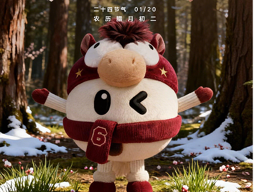 车企节日/节气动态海报-大寒