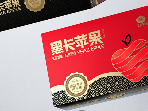 箱盒汇  | 苹果包装设计 天然好果 自然馈赠~