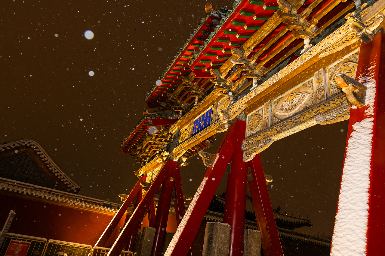 沈阳下雪的故宫（图ZNDAxODU4MzY0） - 环境/建筑摄影 - 站酷设计师小芳摄影原创素材 - 站酷ZCOOL