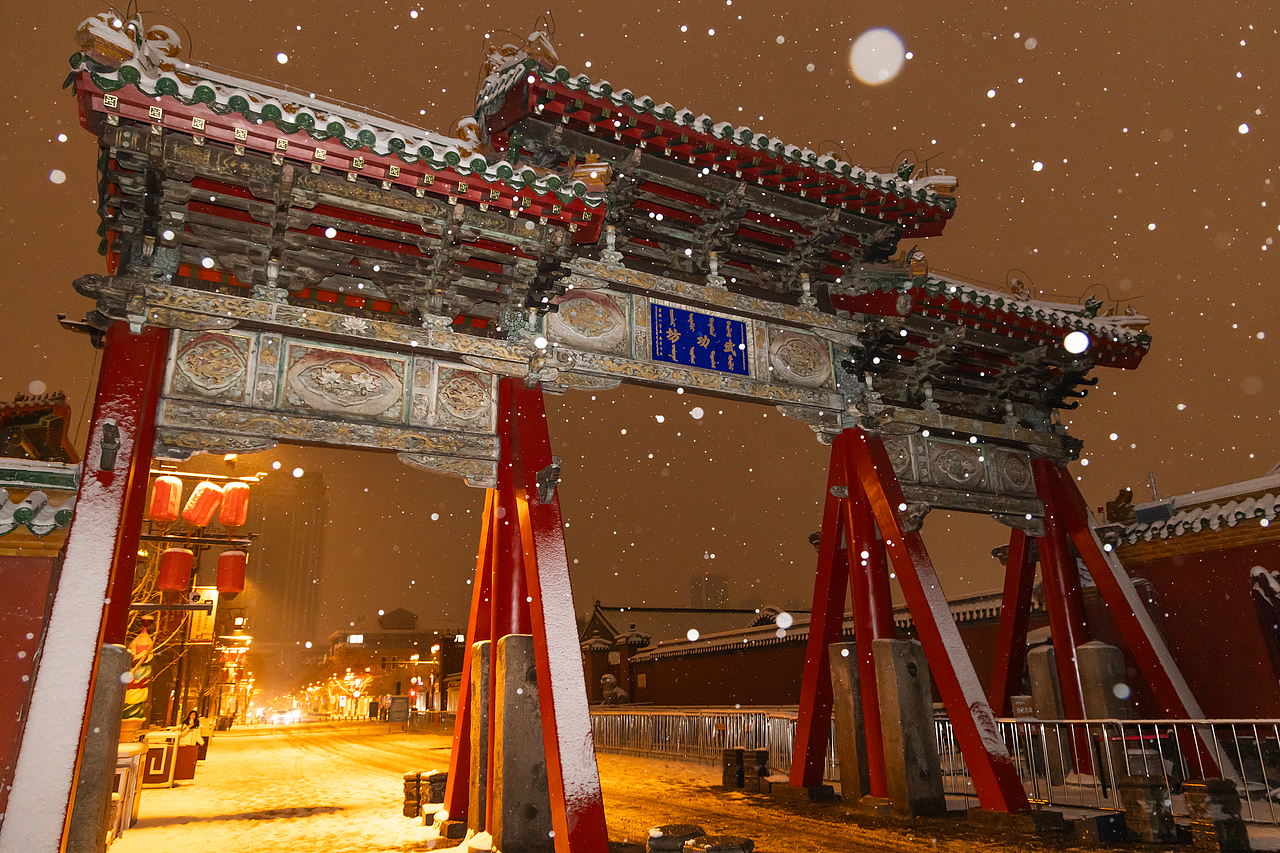 沈阳下雪的故宫（图ZNDAxODU4Mzc2） - 环境/建筑摄影 - 站酷设计师小芳摄影原创素材 - 站酷ZCOOL