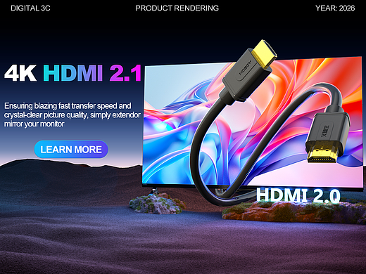 HDMI高清线详情页（个人主页-ZNzMwNzk2NDA=） - 产品 - 站酷设计师香菜榴莲臻原创素材 - 站酷ZCOOL