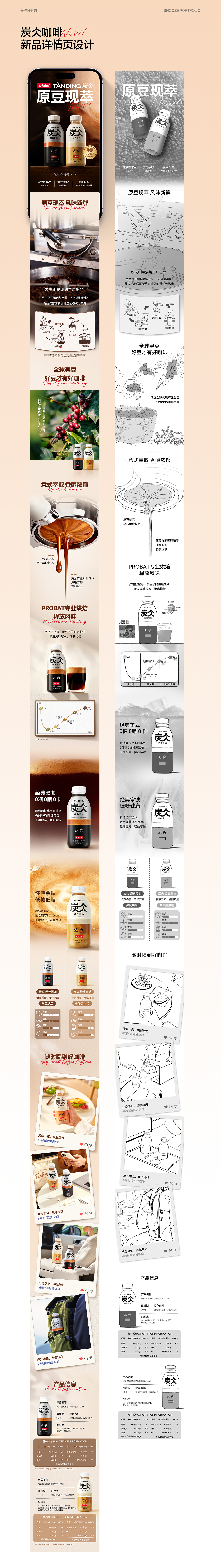 农夫山泉炭仌咖啡新品视觉设计（图ZNDAxODYxODcy） - 品牌 - 站酷设计师SNOOZE午睡时刻原创素材 - 站酷ZCOOL