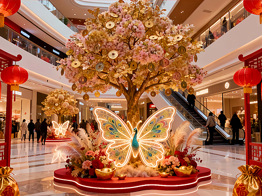 河北石家庄/山东济南/天津商场美陈氛围升级设计公司【力荐】